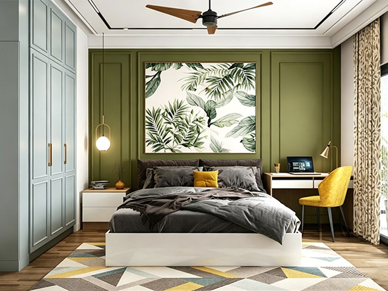 Pain&eacute;is de MDF pintados