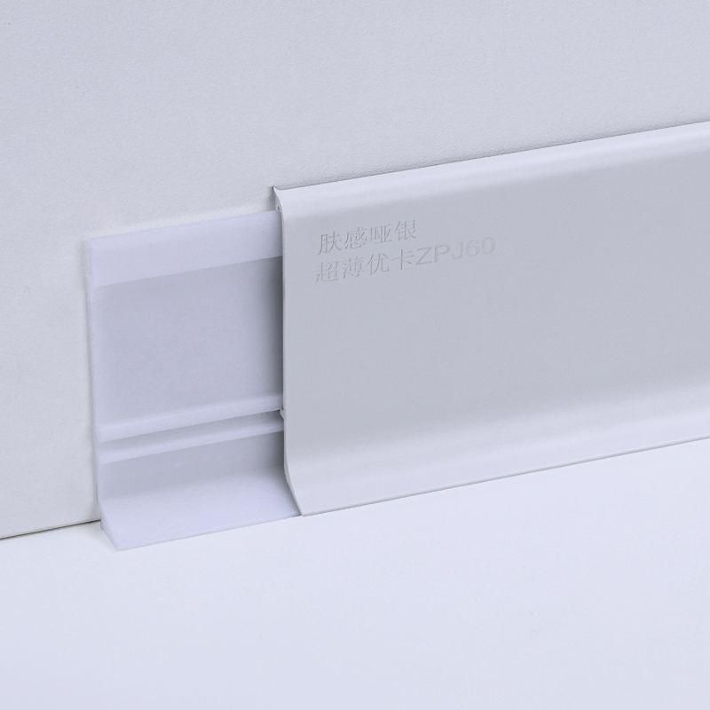 rodap&eacute; de ladrilho de alum&iacute;nio