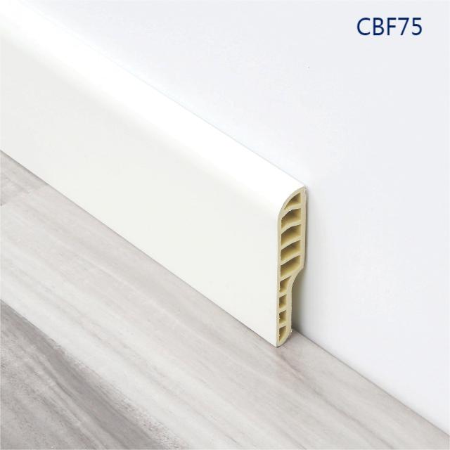 Linha de rodapé de parede CBF75 