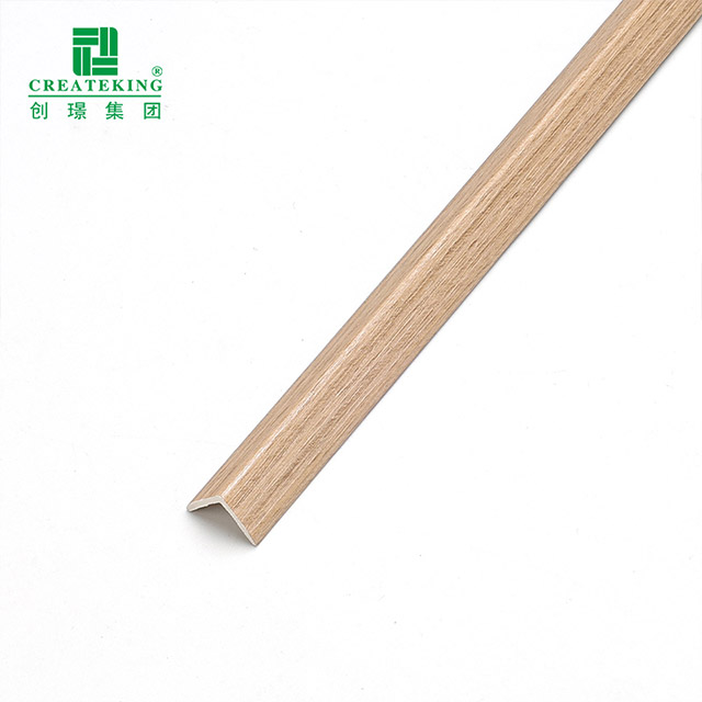 Tiras de borda de piso de PVC em forma de L de 13 * 13 mm