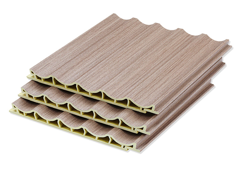 Painel de parede interno do PVC da onda do arco de 150*12mm