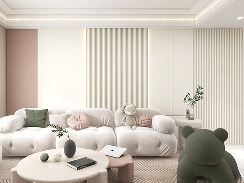 Pain&eacute;is de parede em PVC