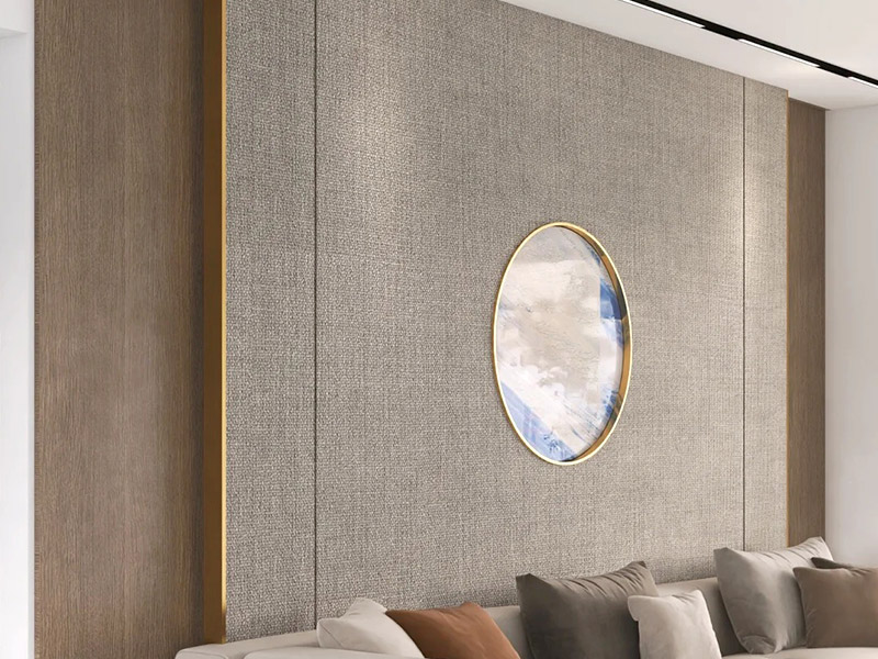 pain&eacute;is de parede de imita&ccedil;&atilde;o de tecido