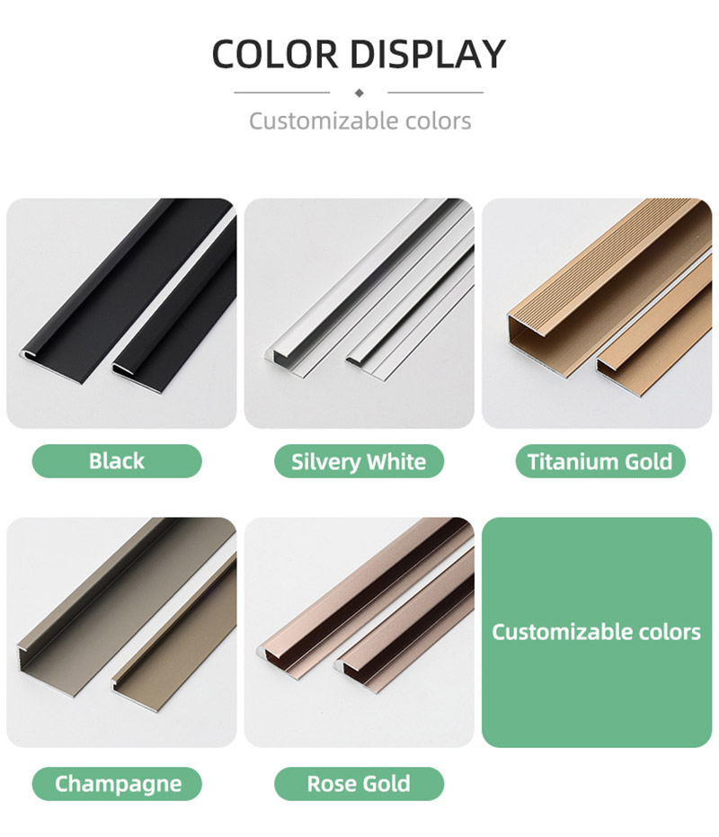  Guarni&ccedil;&otilde;es de piso laminado com moldagem em C