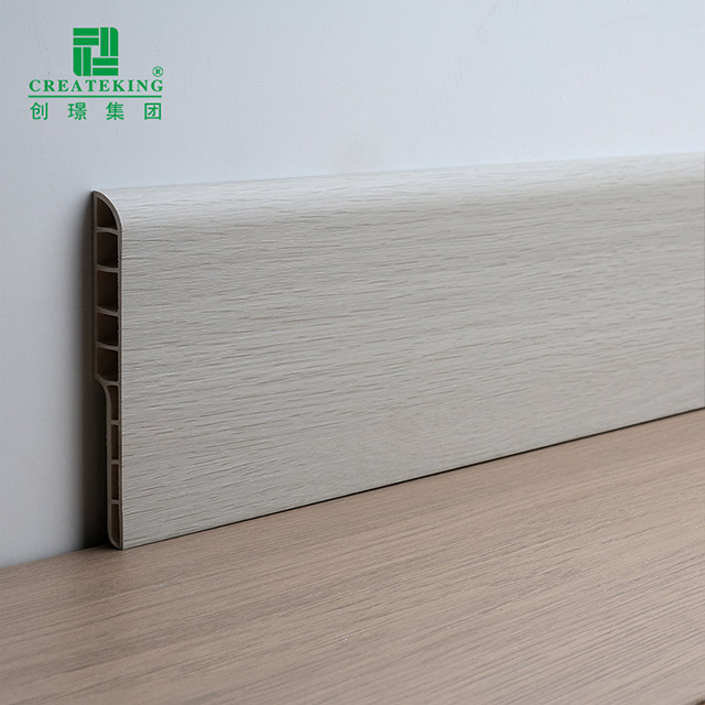 rodapé de lápis de PVC de 100 * 12 mm