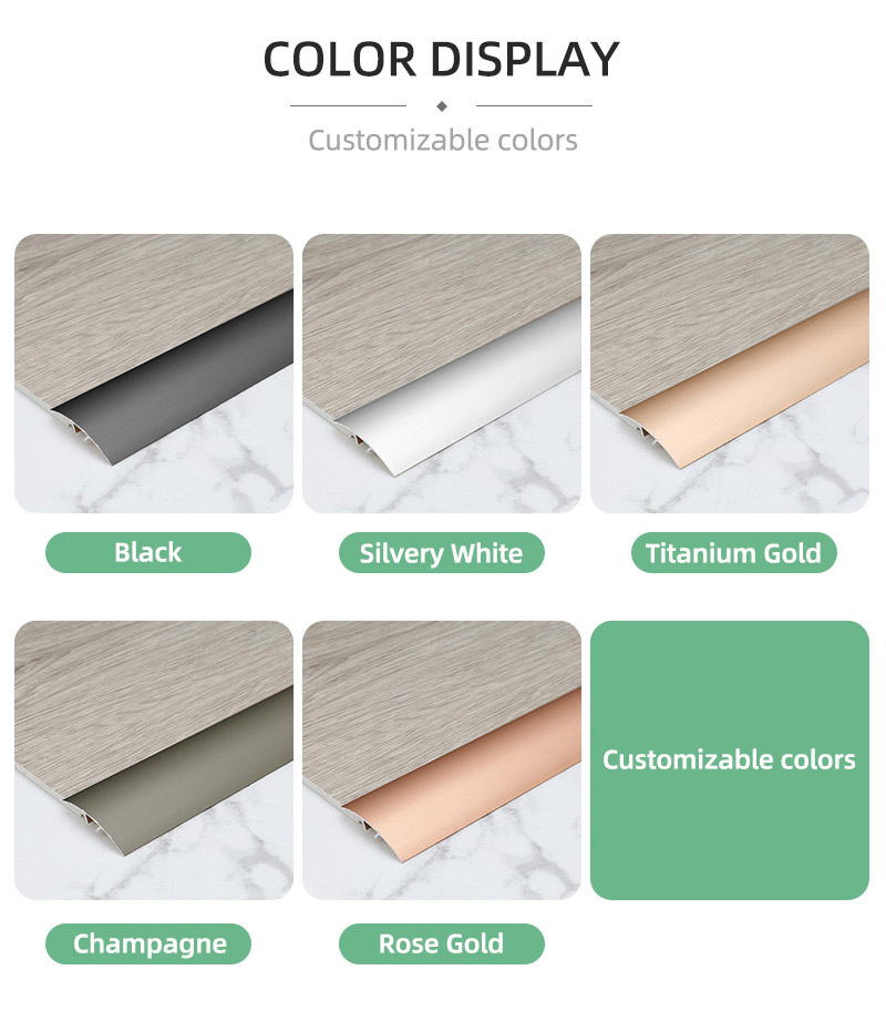 Acabamento universal para cobertura de piso