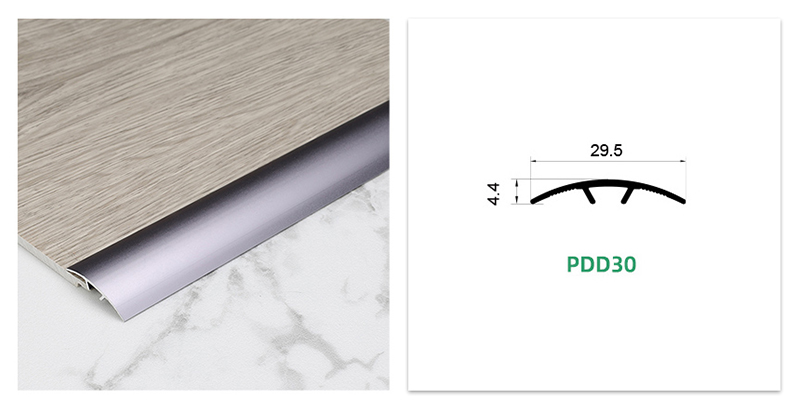 Faixa de transi&ccedil;&atilde;o universal para piso de metal