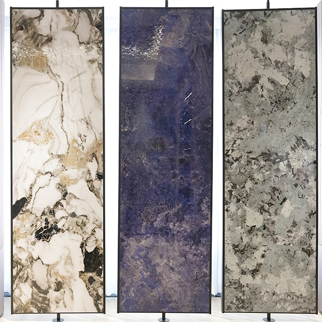 Painel interior de cristal de carbono