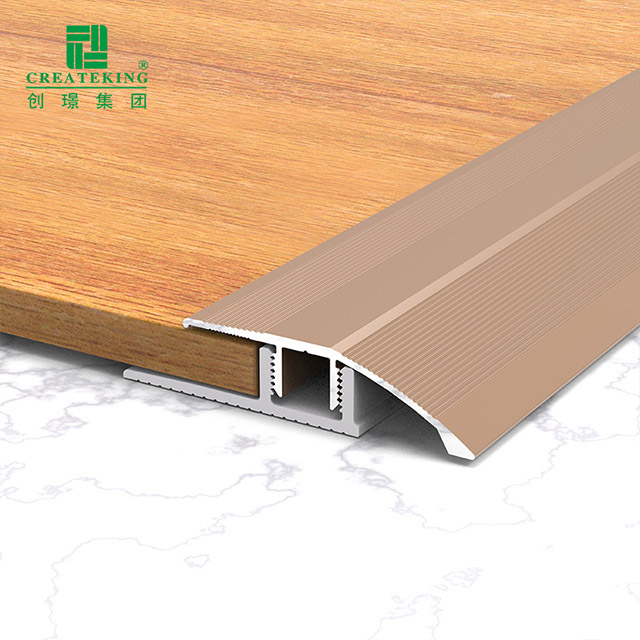 redutor de piso de liga de alumínio de 11,6x48mm