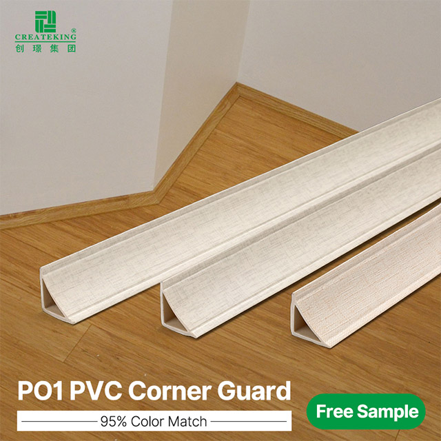 guarnições de borda de canto interno de PVC de 20 * 20 mm