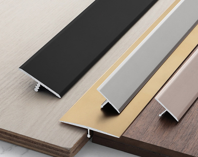 Recursos, usos e métodos de instalação de tiras de borda de liga de alumínio em forma de T