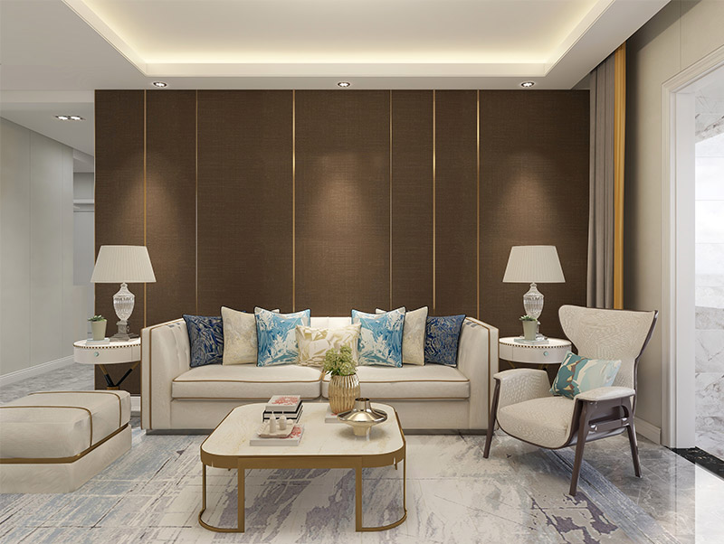 Novo perfil de decoração de parede em 2024: Placa de cristal de carbono