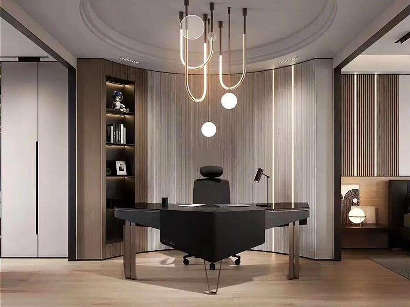 Como você financia uma parede curva?