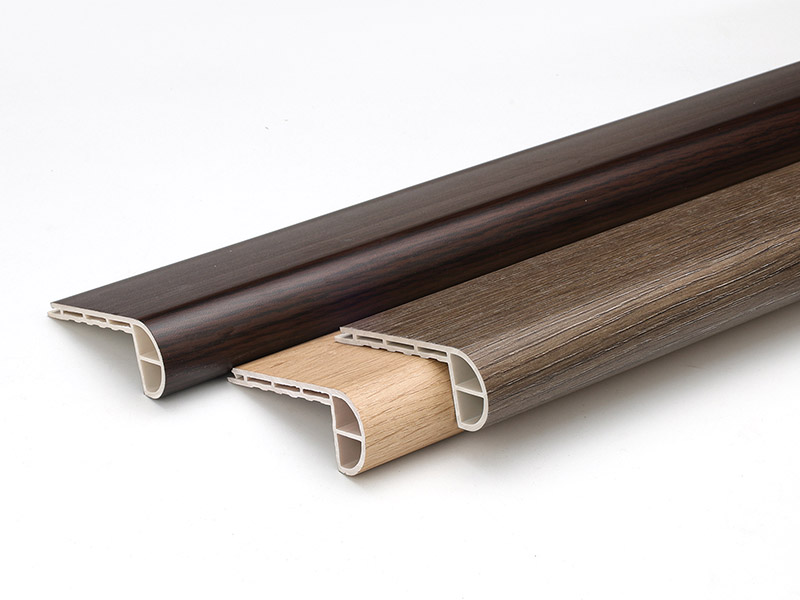 tiras de nariz de escada SPC de 75 * 25 mm