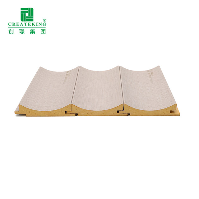 Painel de parede canelado de arco interno de 70 * 15 mm