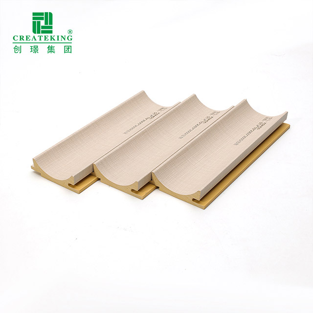 painéis de parede canelados de PVC de arco interno de 51,7 * 15 mm