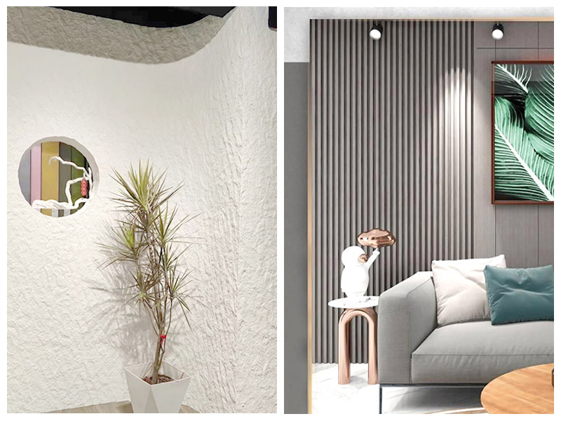 Painel de pedra macia versus painel de parede de PVC: guia de seleção