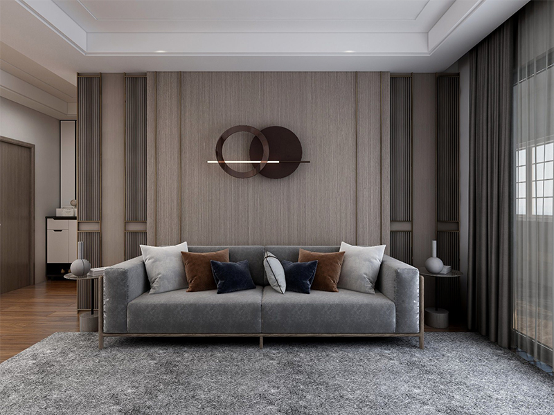 Painel de parede WPC moderno