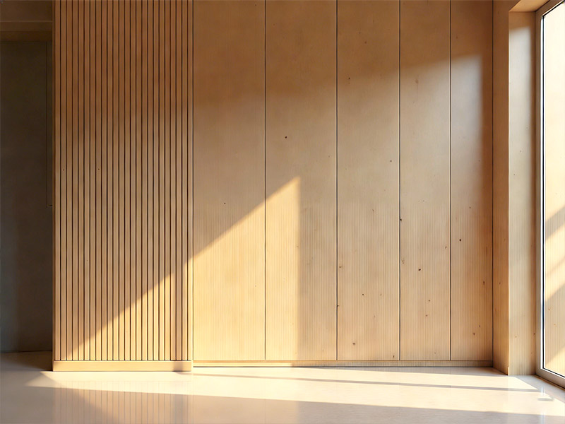 Painel canelado em MDF