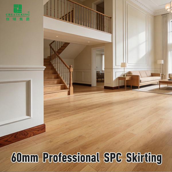 Contorno de parede SPC de 60*12mm