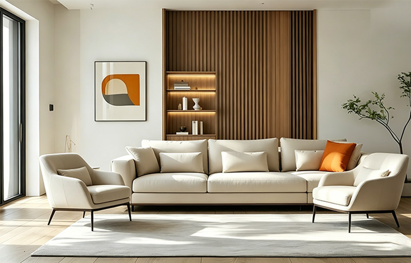 Pain&eacute;is de parede em PVC