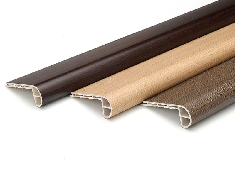 tiras de nariz de escada SPC de 75 * 25 mm