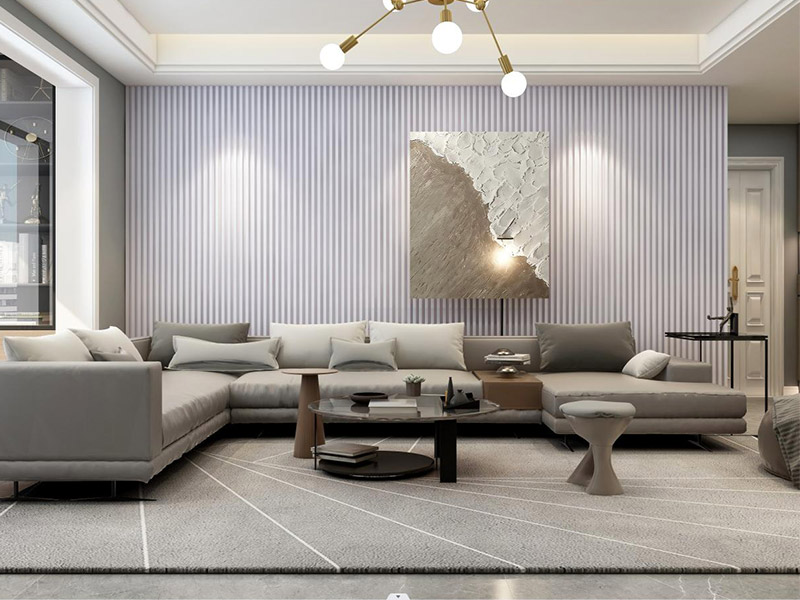 Pain&eacute;is de parede em PVC