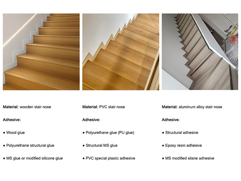 Qual é o melhor adesivo para nariz de escada?