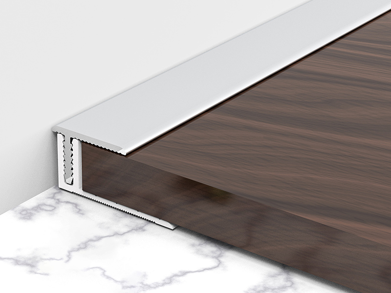 Guarni&ccedil;&atilde;o da borda do piso em liga de alum&iacute;nio de um lado em forma de T de 18 * 11,3 mm