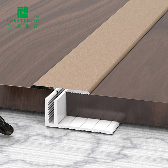 Molduras de piso em liga de alumínio em forma de T de 25 * 11,3 mm