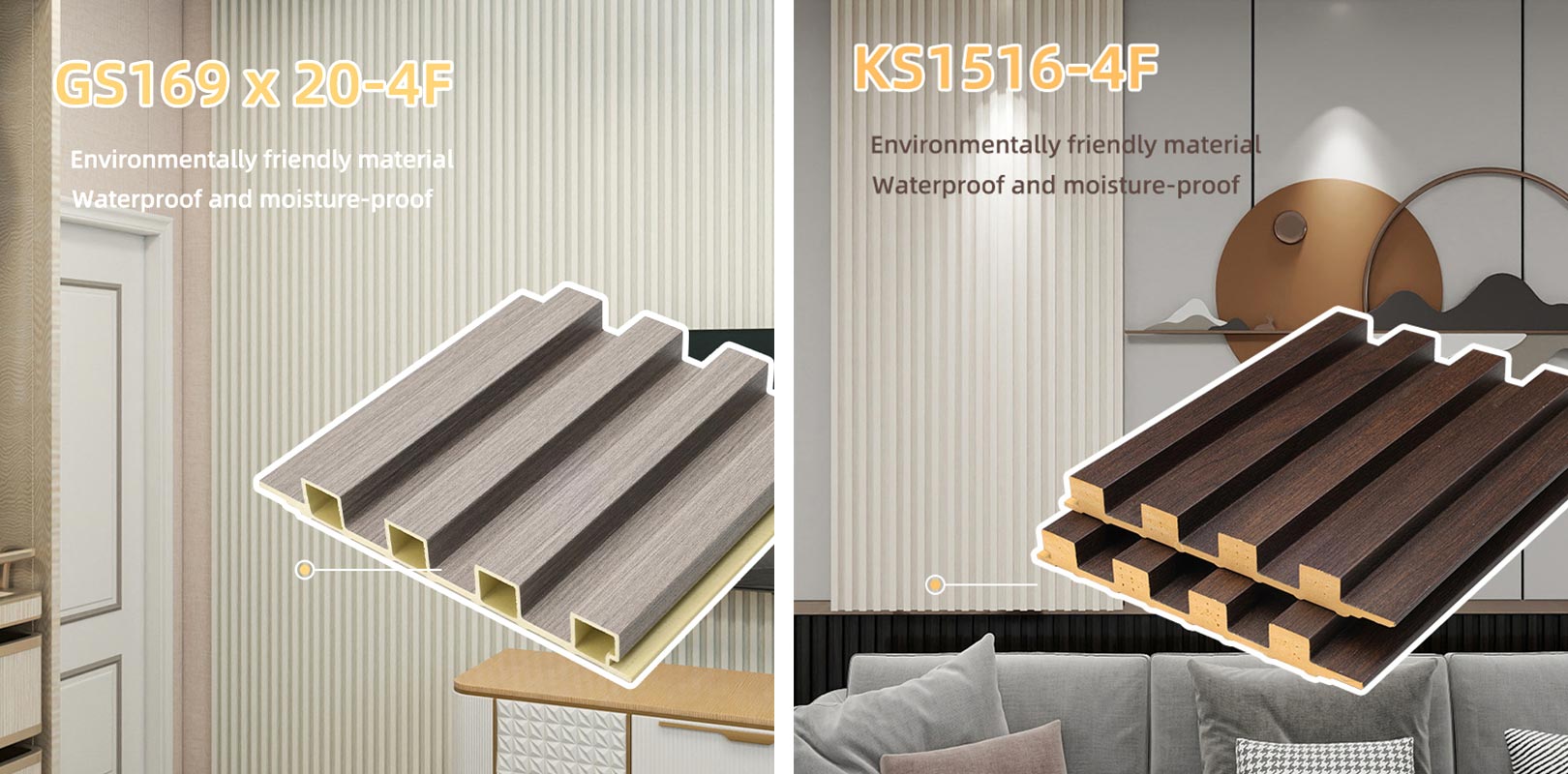 Qual é o melhor, painéis de parede WPC ocos ou sólidos?