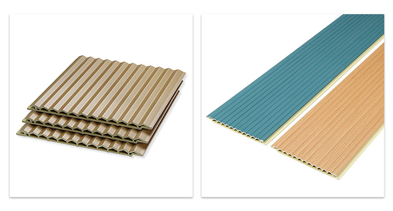 Pain&eacute;is de parede oca com furo triangular