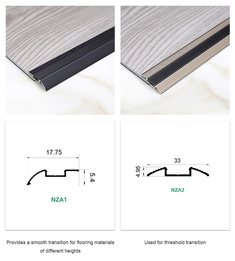 Tira redutora de alum&iacute;nio