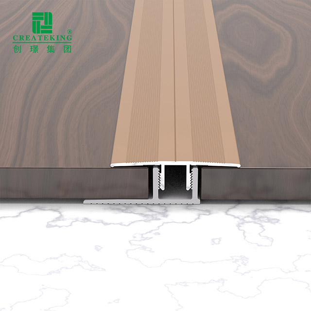 Tiras de transição de piso metálico de 13x45mm