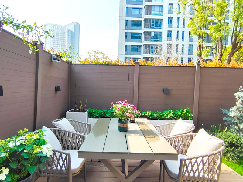 Pain&eacute;is WPC externos