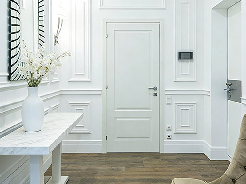 Rodap&eacute; de poliestireno