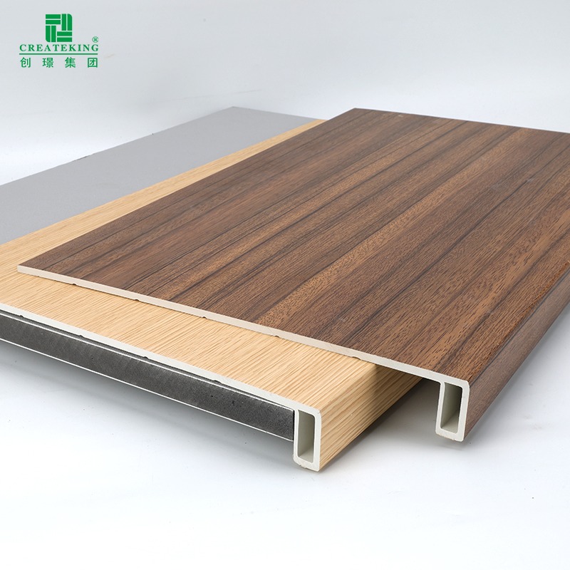 Passo de escada completo SPC à prova d'água 12 'x 47' degrau de peça única sem costura para remodelação de casa
